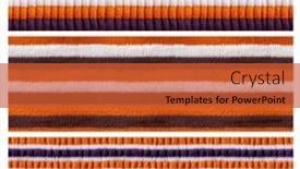  Presentation with color orange - Theme having set-of-horizontal-or-vertical background and a red colored foreground