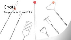  Presentation with language - Slides enhanced with set of instruments for speech background and a  colored foreground