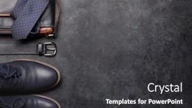  Presentation with men shoes - Slides consisting of set-of-men-s-classic background and a dark gray colored foreground