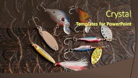  Presentation with plastic - PPT layouts with set-of-metal-and-plastic background and a tawny brown colored foreground