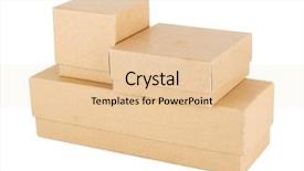  Presentation with scroll paper isolated on white - Presentation theme featuring set of paper box isolated background and a lemonade colored foreground