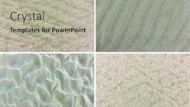  Presentation with dry - Amazing theme having set-of-textures-of-dry backdrop and a mint green colored foreground