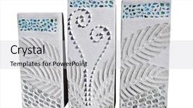  Presentation with concrete - Beautiful PPT theme featuring poplar down and preobrashensky cathedral in odessa ukraine backdrop and a ocean colored foreground