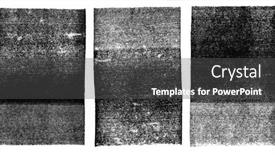  Presentation with stamp - PPT theme featuring set-of-three-highly-detailed background and a dark gray colored foreground