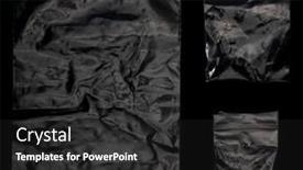  Presentation with bags plastic - PPT layouts having set-of-three-zip-plastic background and a dark gray colored foreground