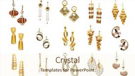  Presentation with set of sauces in white - Amazing presentation design having set of various earrings isolated backdrop and a cream colored foreground