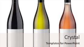  Presentation with white rose - Presentation design having alcohol design - set of white rose background and a lemonade colored foreground