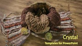  Presentation with newborn baby - Theme with setup for a newborn baby background and a  colored foreground