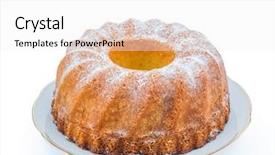  Presentation with dessert - Presentation design featuring herramientas tecnologicas - business technology internet and network background and a dark gray colored foreground