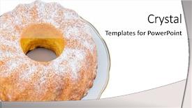  Presentation with dessert waffle ice cream and cake - Colorful presentation theme enhanced with seuss - marble cake for dessert delicious backdrop and a white colored foreground