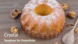  Presentation with sweets - Colorful slides enhanced with seuss - marble cake for dessert delicious backdrop and a tawny brown colored foreground
