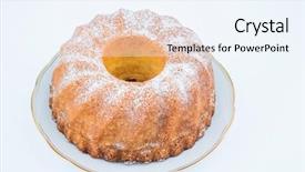  Presentation with dessert waffle ice cream and cake - Presentation theme featuring seuss - marble cake for dessert background and a sky blue colored foreground