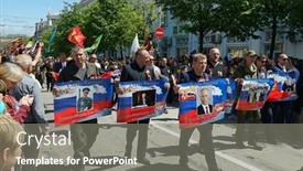  Presentation with patriotic - 