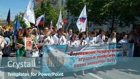  Presentation with patriotic - 