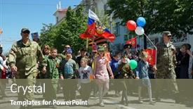  Presentation with patriotic - 