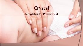  Presentation with chiropractic - Cool new PPT layouts with seven month baby girls pelvis backdrop and a lemonade colored foreground