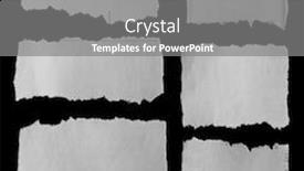  Presentation with newspaper - Beautiful presentation featuring seven-pieces-of-torn-newspaper backdrop and a gray colored foreground