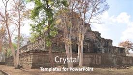  Presentation with cambodia - Slides having seven-tier-pyramid-prasat-thom background and a violet colored foreground