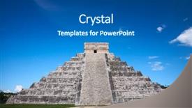  Presentation with mexico - Colorful slides enhanced with seven wonders of the world backdrop and a dark gray colored foreground