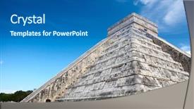  Presentation with mexico - Audience pleasing PPT layouts consisting of seven wonders of the world backdrop and a ocean colored foreground