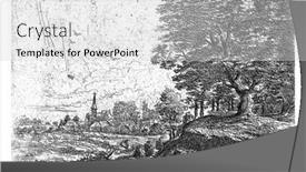  Presentation with eight - Slide set having seventh-of-a-series background and a light gray colored foreground