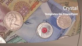  Presentation with different - Presentation theme with several different countries in both background and a  colored foreground