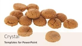  Presentation with dutch sinterklaas - Slide set consisting of several-dutch-ginger-nuts background and a coral colored foreground