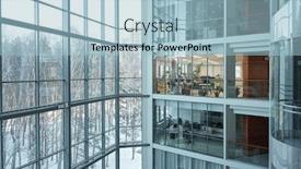  Presentation with elevator - Amazing PPT theme having several-floors-of-large-contemporary backdrop and a light blue colored foreground