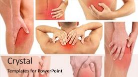  Presentation with pain - Audience pleasing presentation consisting of sperm spermatozoons floating to ovule backdrop and a  colored foreground.