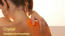  Presentation with ear pain - Slides consisting of ear anatomy - severe shoulder pain a young background and a red colored foreground