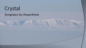  Presentation with sea galilee holy land - Audience pleasing presentation theme consisting of severnaya zemlya northern land aerial backdrop and a  colored foreground