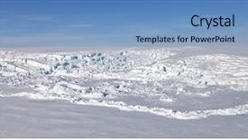  Presentation with sea galilee holy land - Amazing presentation theme having severnaya zemlya northern land aerial backdrop and a light blue colored foreground