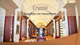  Presentation with spanish heritage - Audience pleasing presentation theme consisting of seville-spain-sep-11-inside backdrop and a lemonade colored foreground