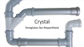  Presentation with sewer pipes - Slides enhanced with sewer pipes background and a white colored foreground