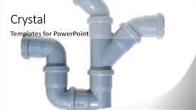  Presentation with sewer - Beautiful presentation theme featuring swim - great white pelican - pelecanus backdrop and a gray colored foreground