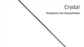  Presentation with sewing needle - Amazing slide set having sewing tools - steel sewnig needle isolated backdrop and a white colored foreground