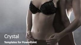  Presentation with sex - Audience pleasing PPT layouts consisting of sex health - young attractive couple backdrop and a dark gray colored foreground