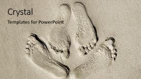  Presentation with sex - Presentation theme having sex on the beach background and a mint green colored foreground