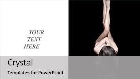  Presentation with sex - PPT theme featuring sex posation - art of a woman background and a light gray colored foreground