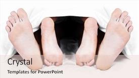  Presentation with sex - Colorful presentation theme enhanced with sex posation - couple in bed backdrop and a lemonade colored foreground