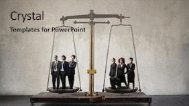  Presentation with balance - PPT layouts having sexism - team works looking for balance background and a light gray colored foreground