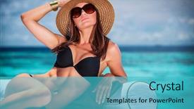  Presentation with photo sex gender - Audience pleasing slide set consisting of sexual body - portrait of sexy model posing backdrop and a teal colored foreground