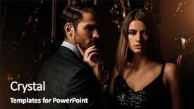  Presentation with elegant - Cool new theme with sexual passionate couple in elegant backdrop and a wine colored foreground
