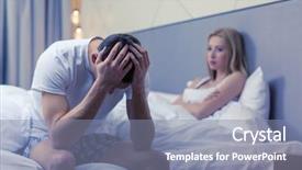  Presentation with relationships - Presentation theme having sexuality - hotel travel relationships and sexual background and a mint green colored foreground