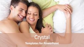  Presentation with sexuality - Amazing slides having sexuality - lovely couple hugging on their backdrop and a coral colored foreground