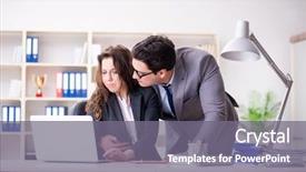  Presentation with sexual harassment - Slide deck featuring sexuality - sexual harassment concept with man background and a gray colored foreground