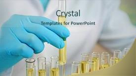  Presentation with transmitted disease - Slides featuring sexually transmitted disease - doctor examining the urine background and a light blue colored foreground