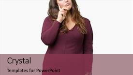  Presentation with question - Theme featuring sexy curvy - beautiful and attractive plus size background and a violet colored foreground