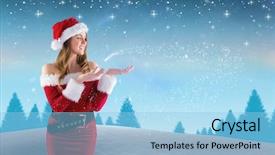  Presentation with sexy girl - Presentation theme having picture young turkeys in green grass and looking at the camera life on a farm lights and shadows on a sunny summer day selective focus background and a gray colored foreground.