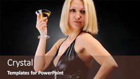  Presentation with goblet - Audience pleasing PPT layouts consisting of small plush animals on a white background backdrop and a white colored foreground